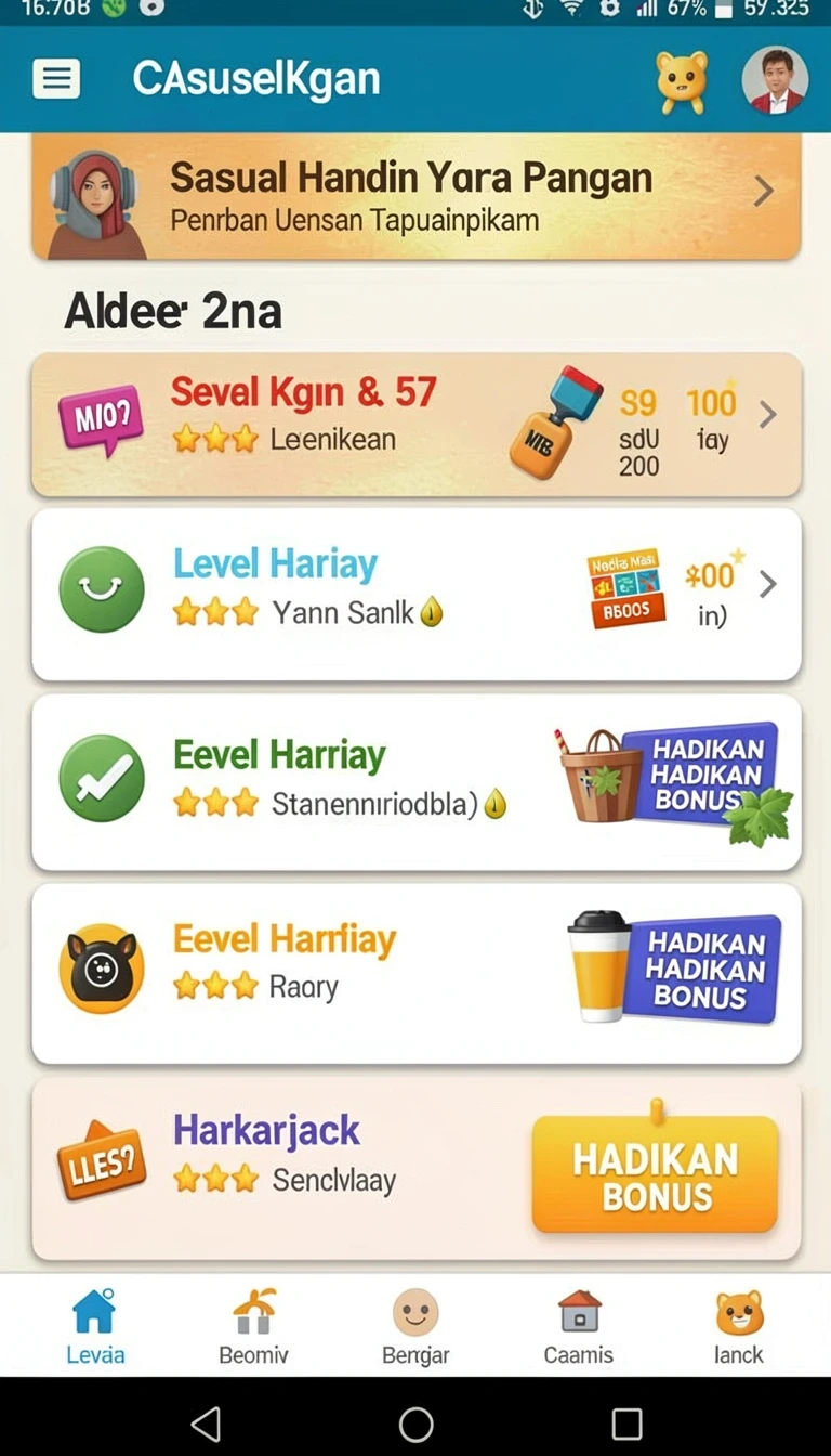 Beragam pilihan permainan menarik dalam aplikasi Review Aplikasi 8364.